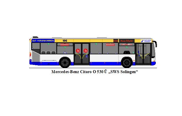 SWS Solingen - Nr. 106 - Mercedes-Benz Citaro O 530 