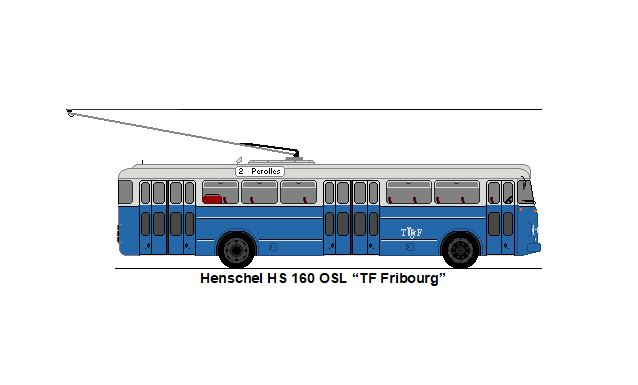 TF Fribourg - Henschel H S 160 OSL