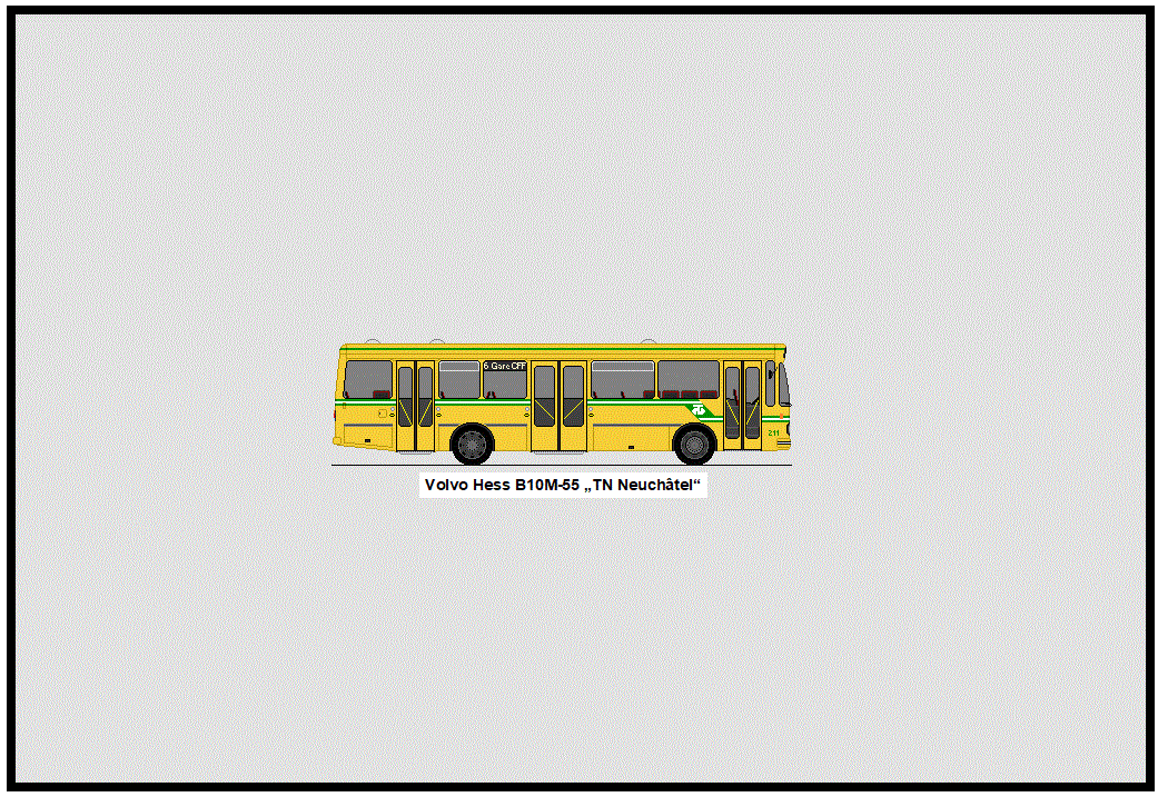 TN Neuchtel - Nr. 211/NE 46'211 - Volvo/Hess B10M-55