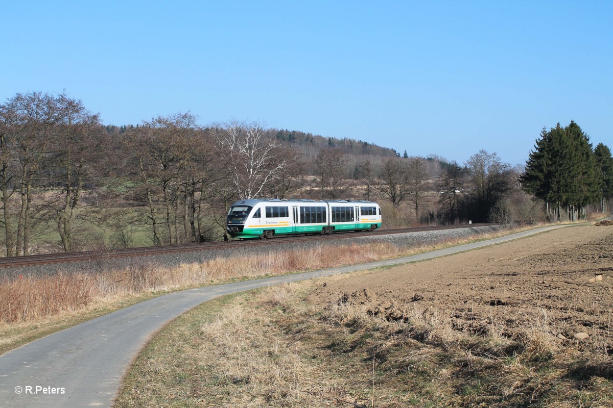 VBG 74260 Regensburg - Marktredwitz bei Oberteich. 13.03.14