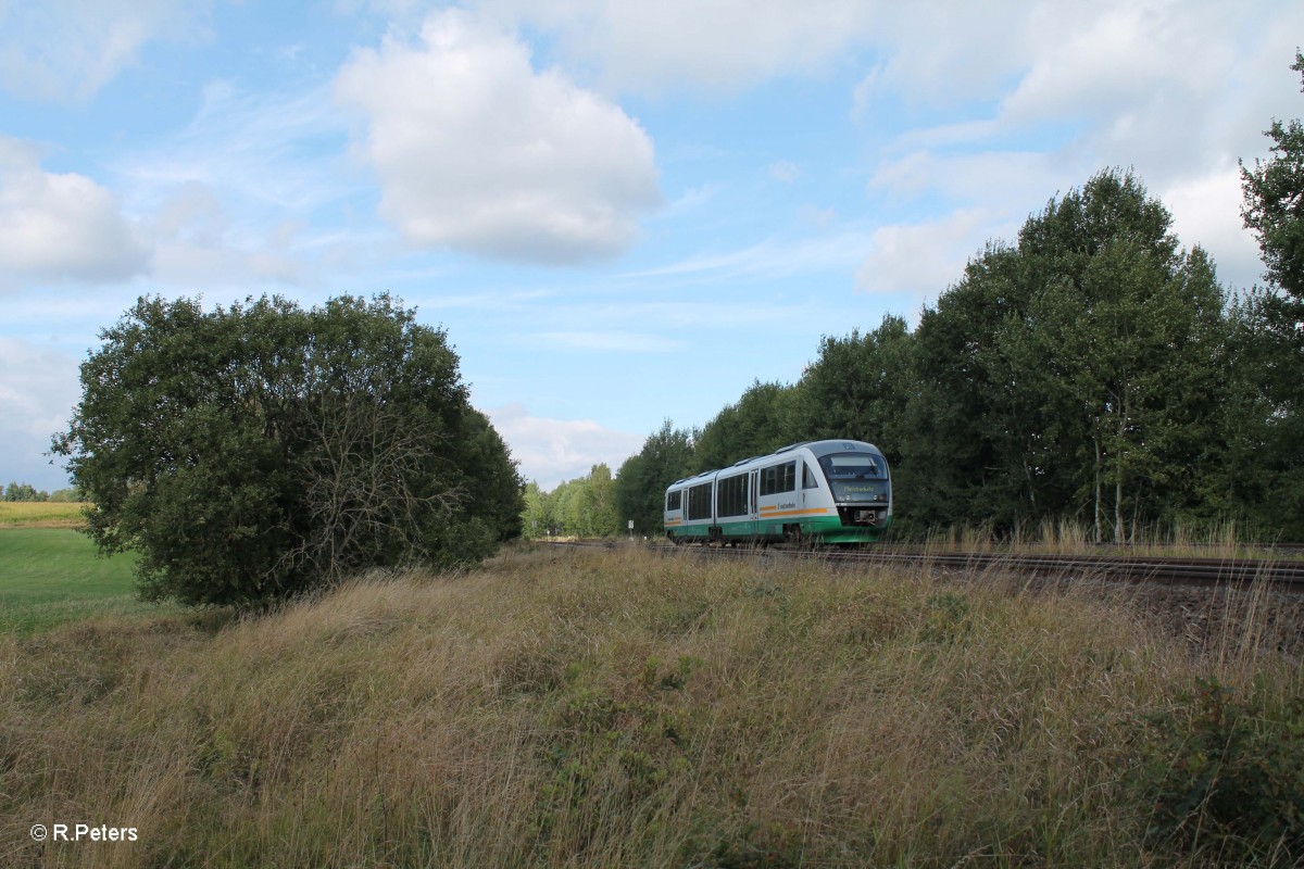 VT12 als VBG81122 Regensburg nach Marktredwitz. 03.09.13