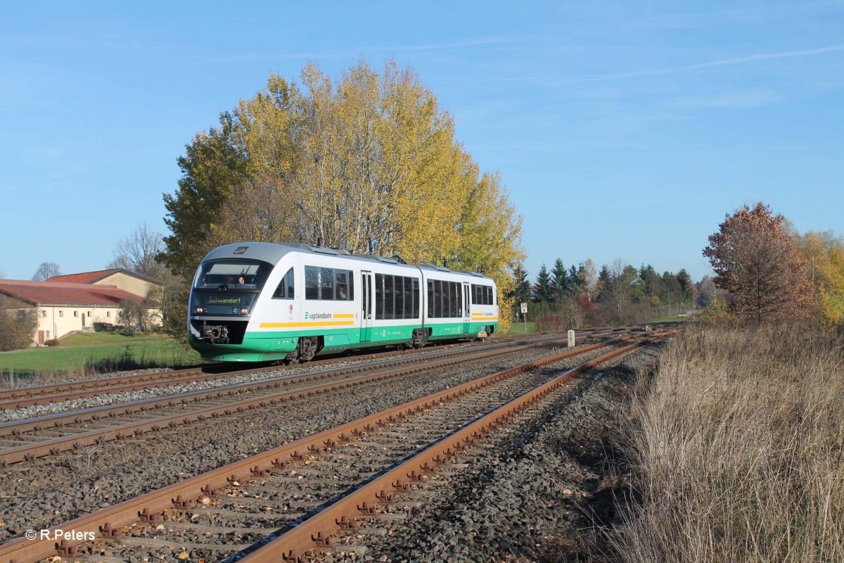 VT14 nach VBG81115 Marktredwitz - Schwandorf bei Schnfeld. 31.10.13