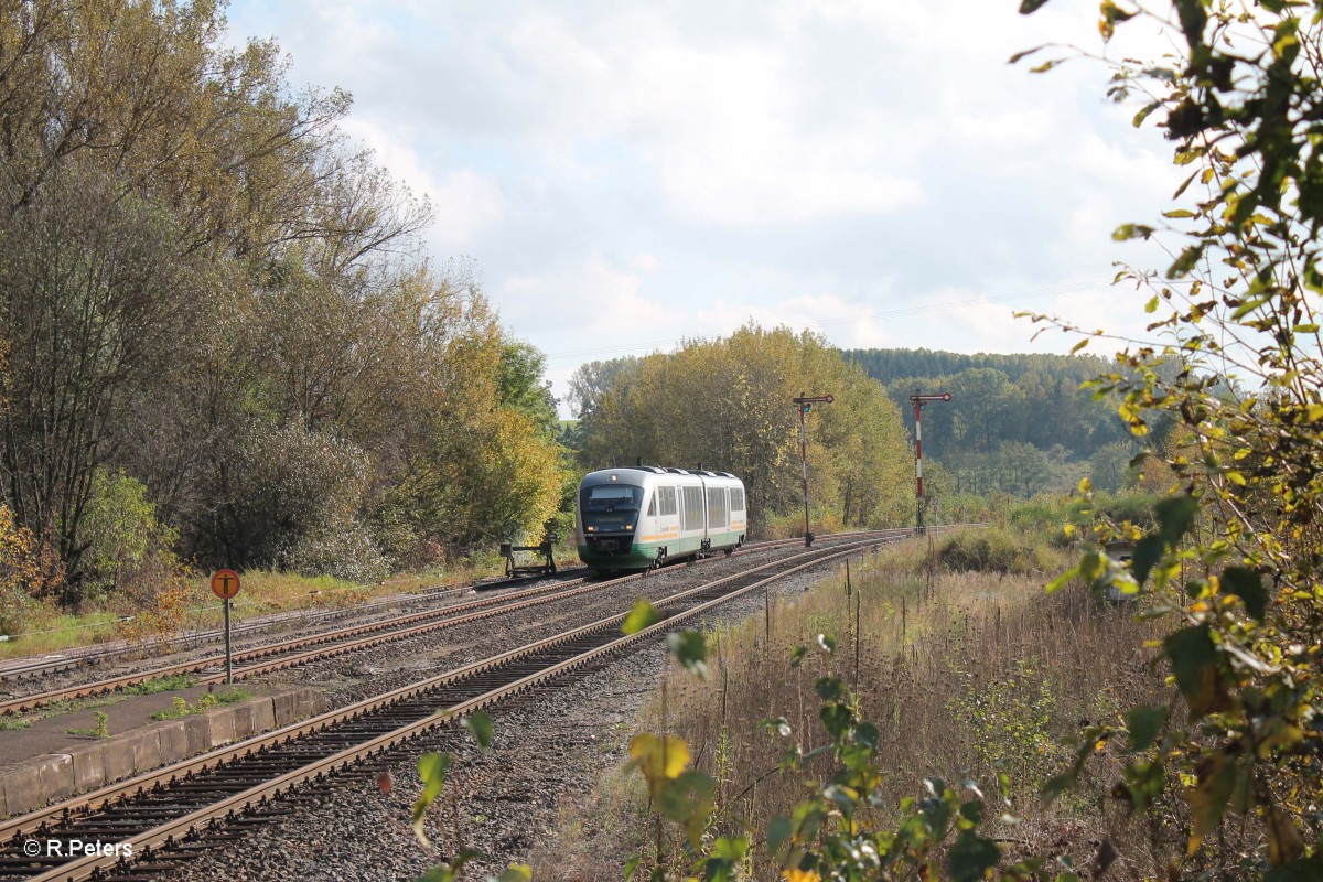 VT17  Stadt Schwandorf  als VBG74258 Schwandorf - Marktredwitz in Reuth bei Erbendorf. 14.10.14