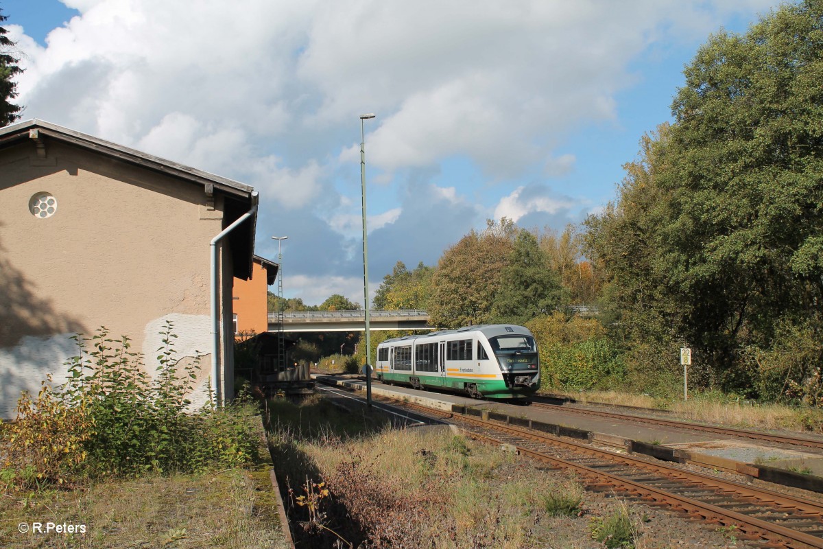 VT17  Stadt Schwandorf  als VBG74258 Schwandorf - Marktredwitz in Reuth bei Erbendorf. 14.10.14