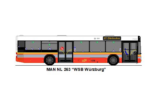 WSB Wrzburg - Nr. 614 - MAN NL 263