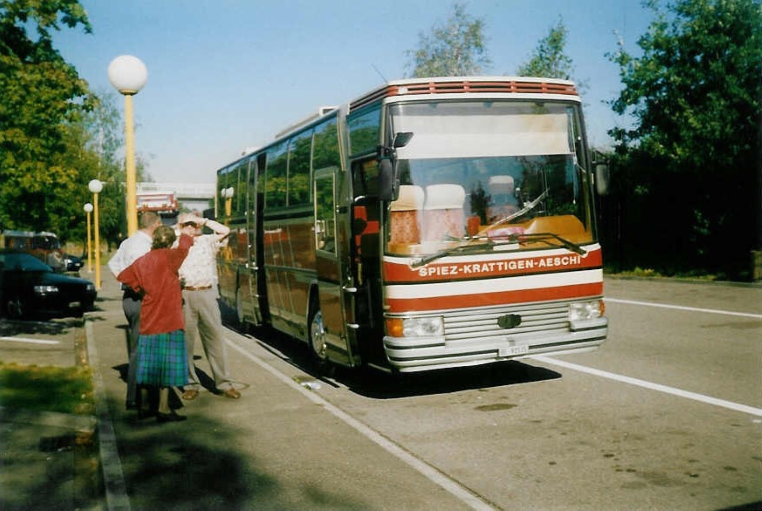 (019'315) - Aus dem Archiv: ASKA Aeschi - Nr. 11/BE 91'535 - Dr�gm�ller (ex Moser, Flaach) am 8. September 1997 in Z�rich, Rastplatz B�sisee