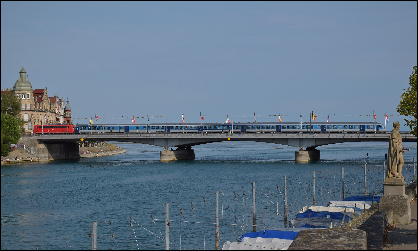 140 797 bringt den FEX zurück nach Stuttgart. Konstanz, August 2026.