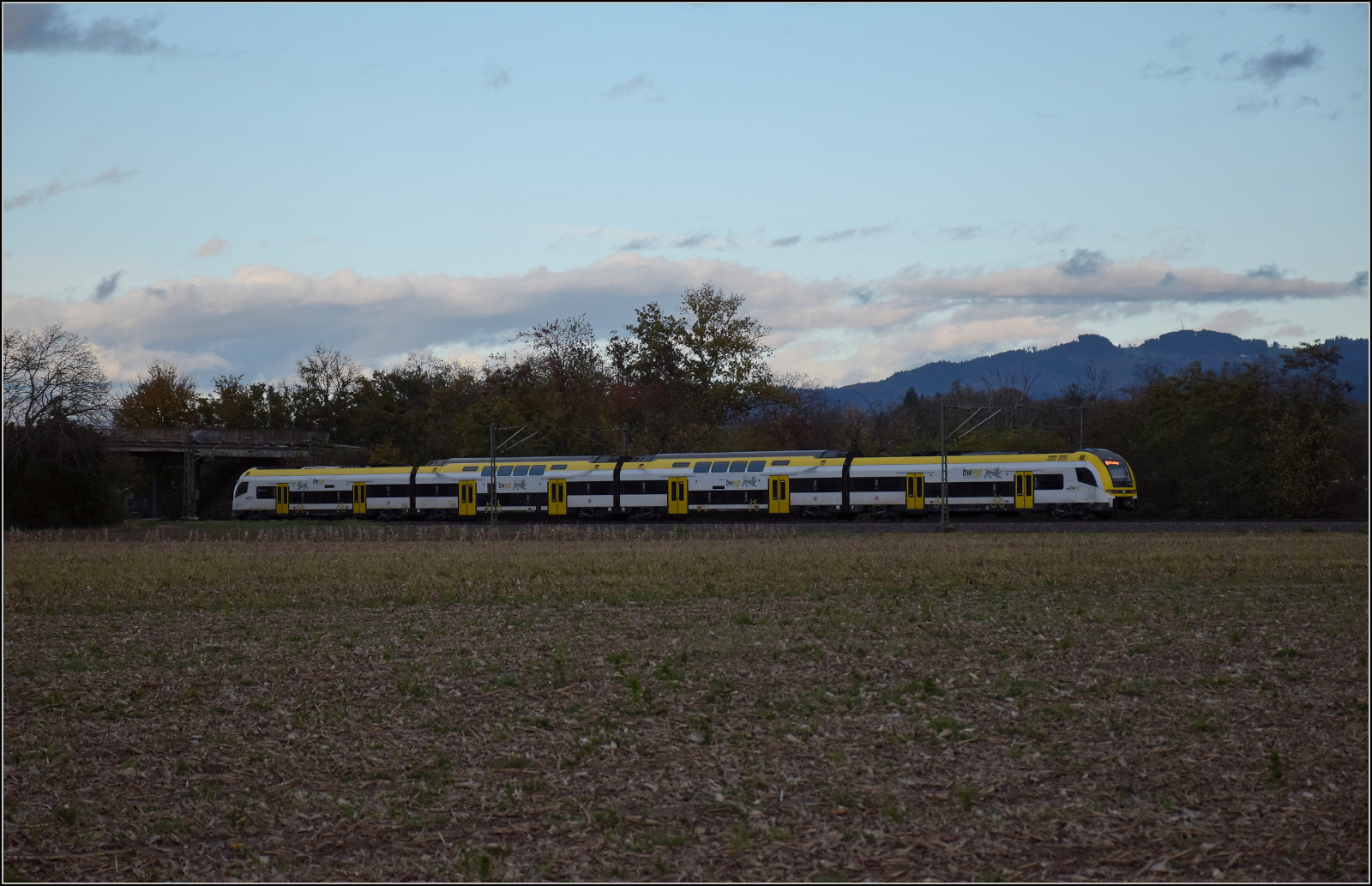 1462 010 bei Buggingen. Oktober 2025.