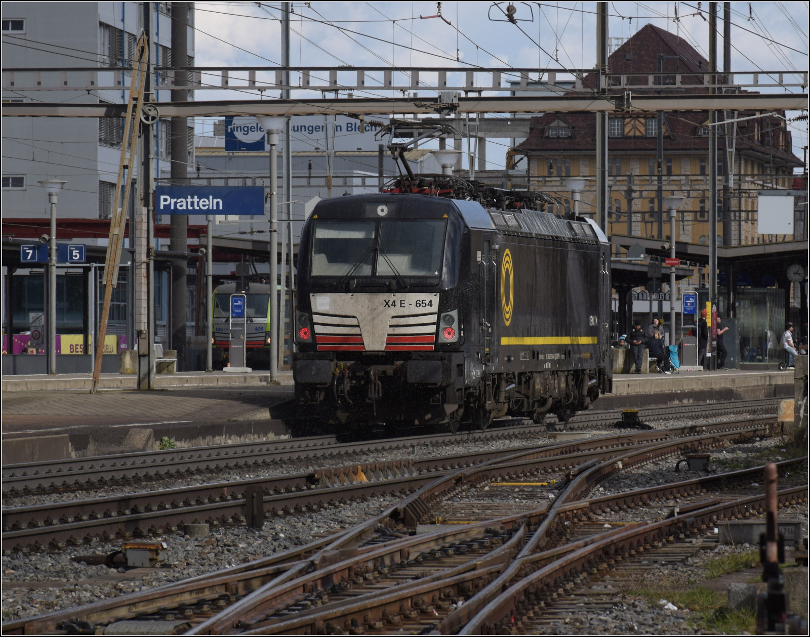 193 654 Beaon Rail in Pratteln. März 2024.