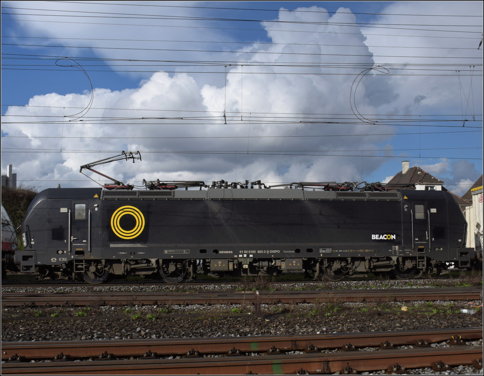 193 663 von Beacon Rail in Pratteln. März 2024.