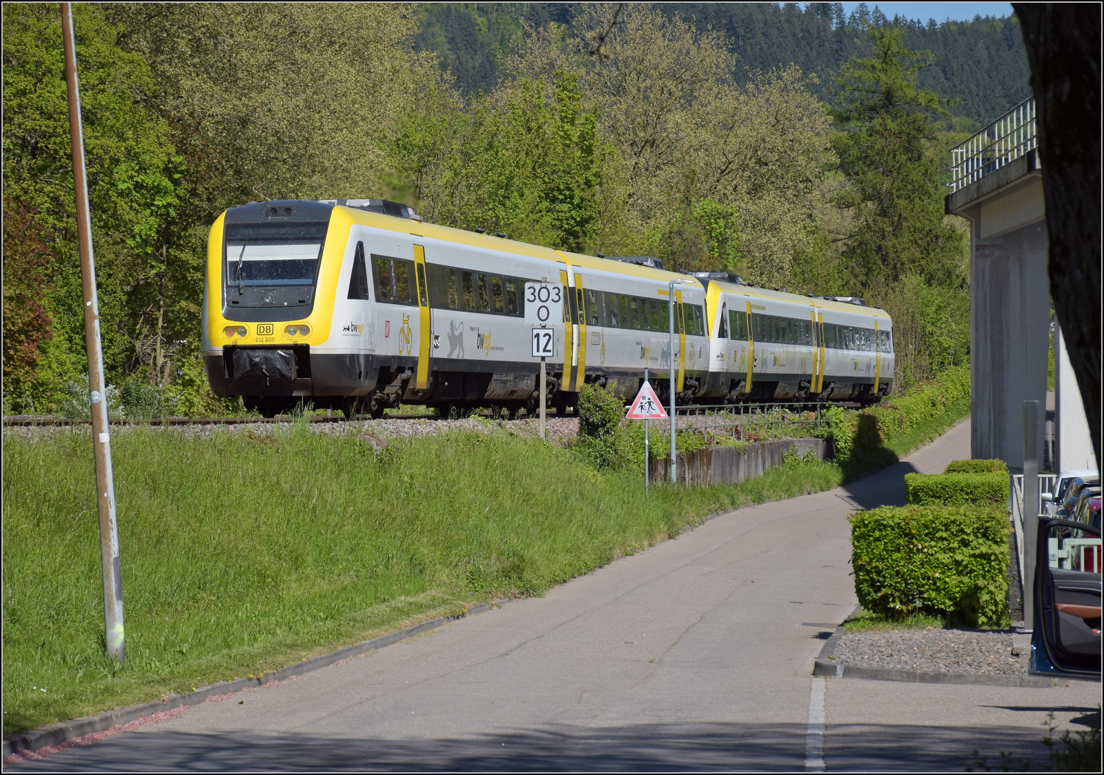 612 104 und 612 109 in Bad S�ckingen. April 2026.