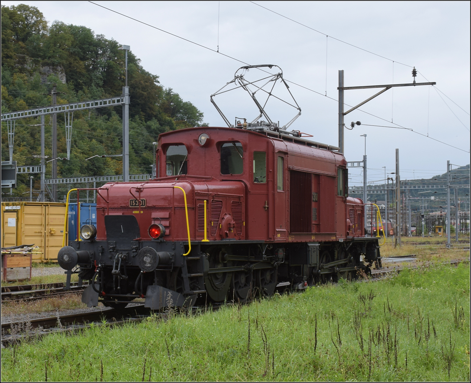 Depotfest Olten 2023. 

De 6/6 15301, das Seetalkrokodil. August 2023.