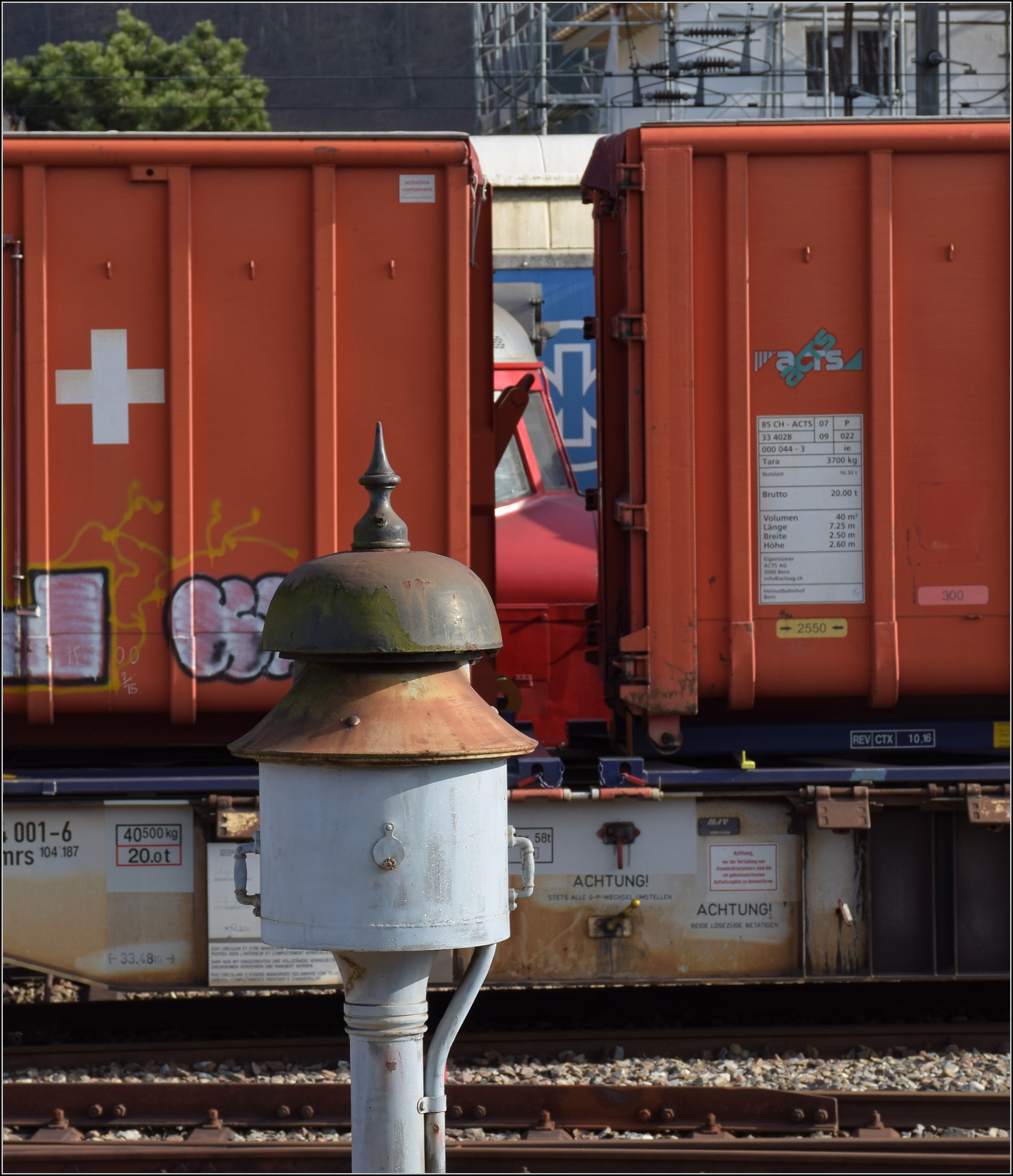L�utewerk in Balsthal. M�rz 2017.