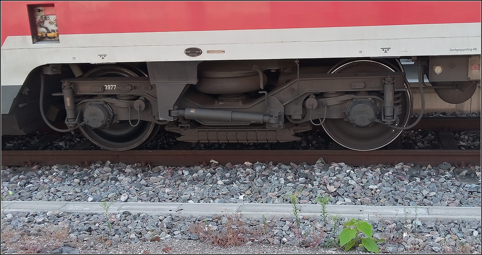 Radsätze eines Schwarzwaldbahn-Dostos gestern. Konstanz, Juni 2023.