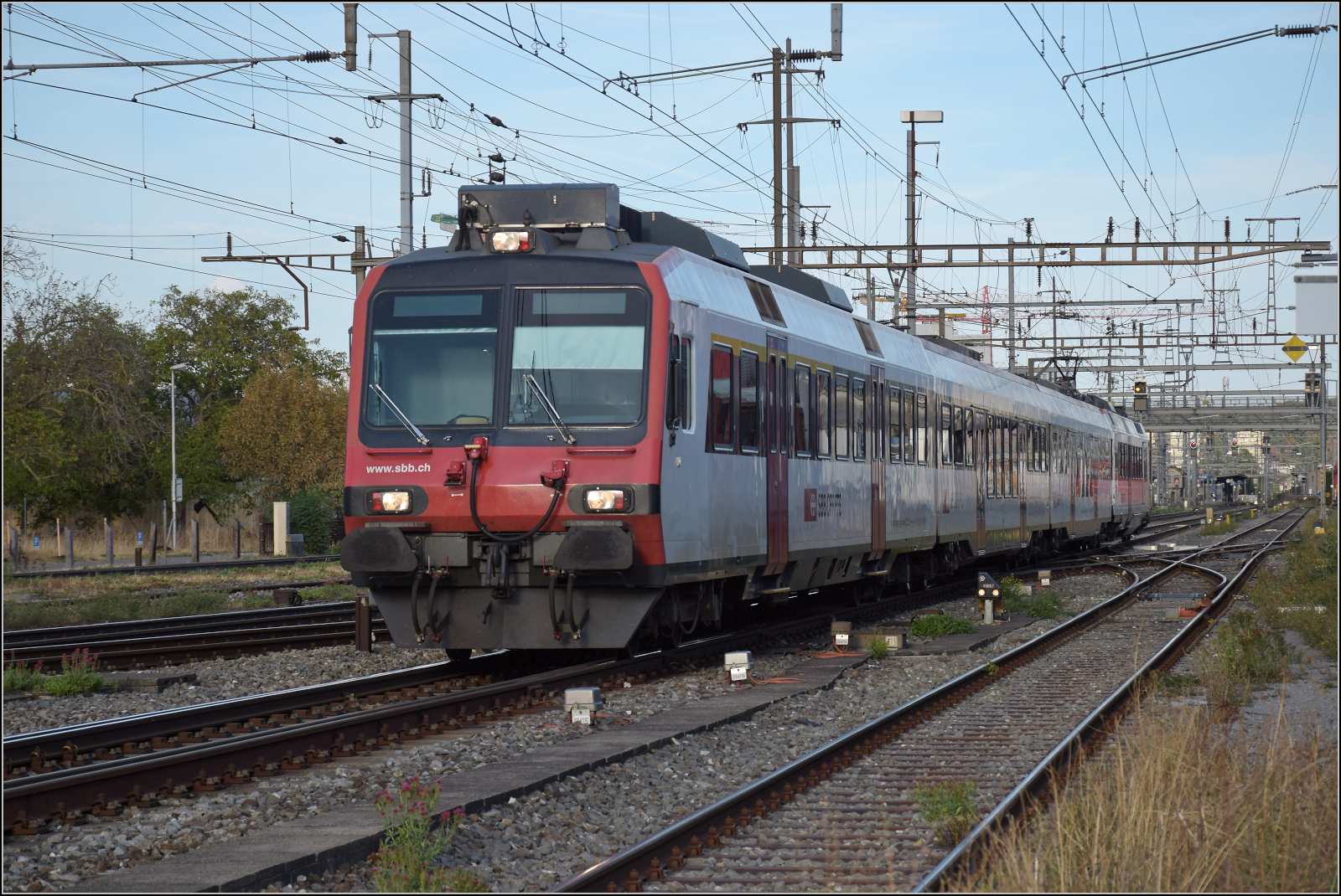 RBDe 560 292 in Pratteln. August 2026.