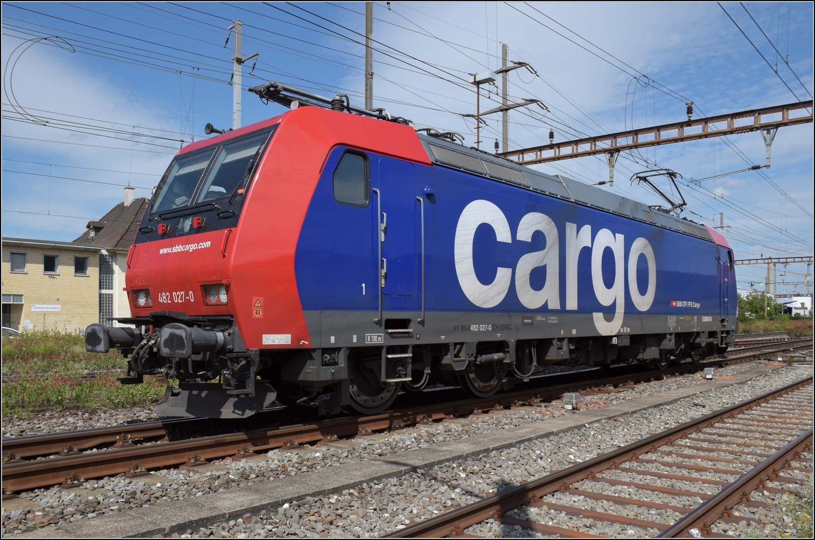 Re 482 027 in Pratteln. August 2025.