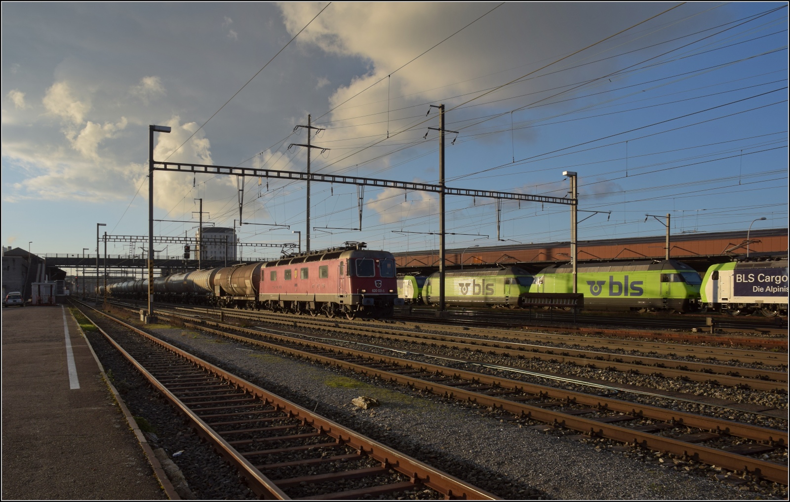 
Re 620 031 'Dulliken' in Pratteln. Januar 2023.