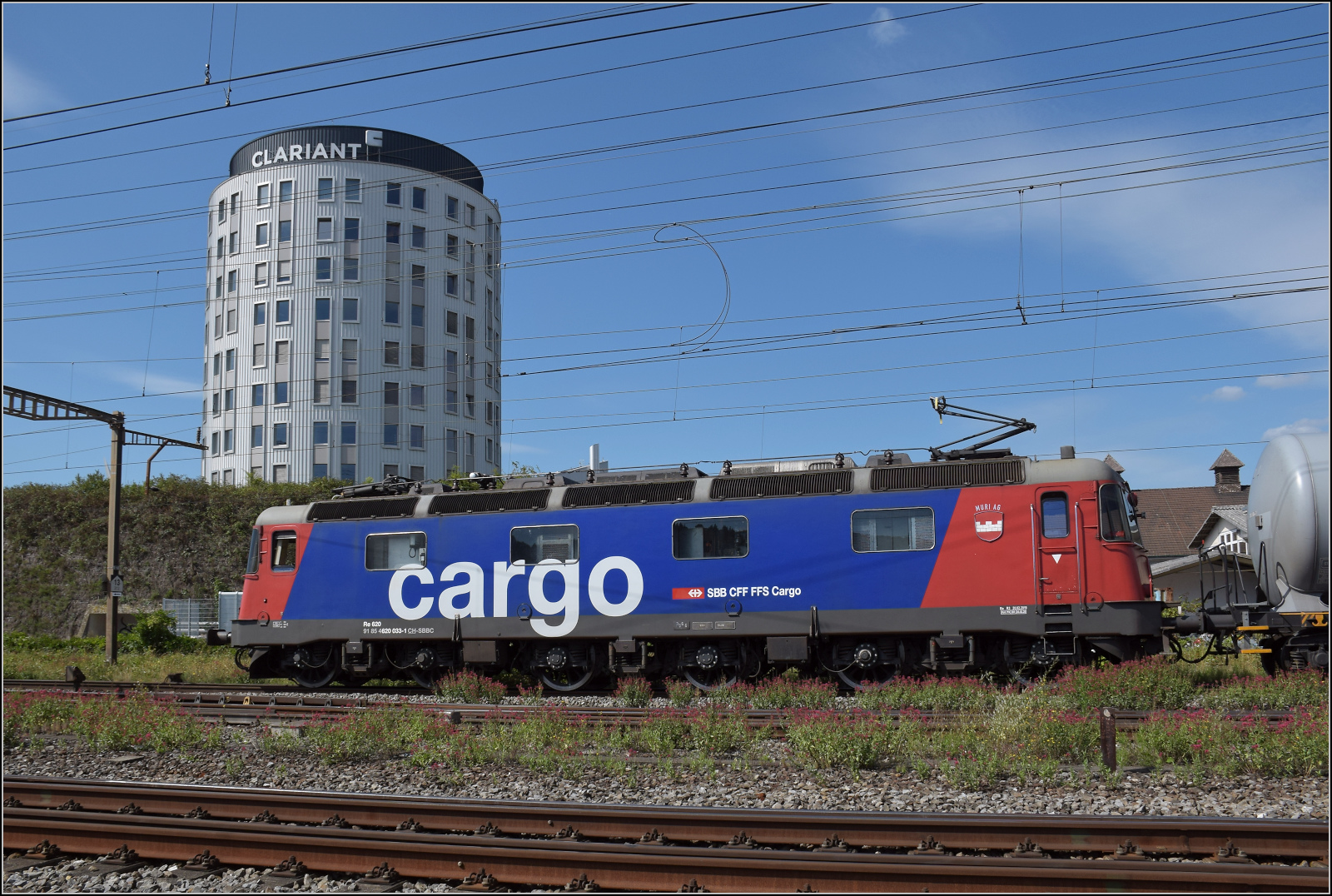 Re 6/6 11633 'Muri' in Pratteln. August 2025.