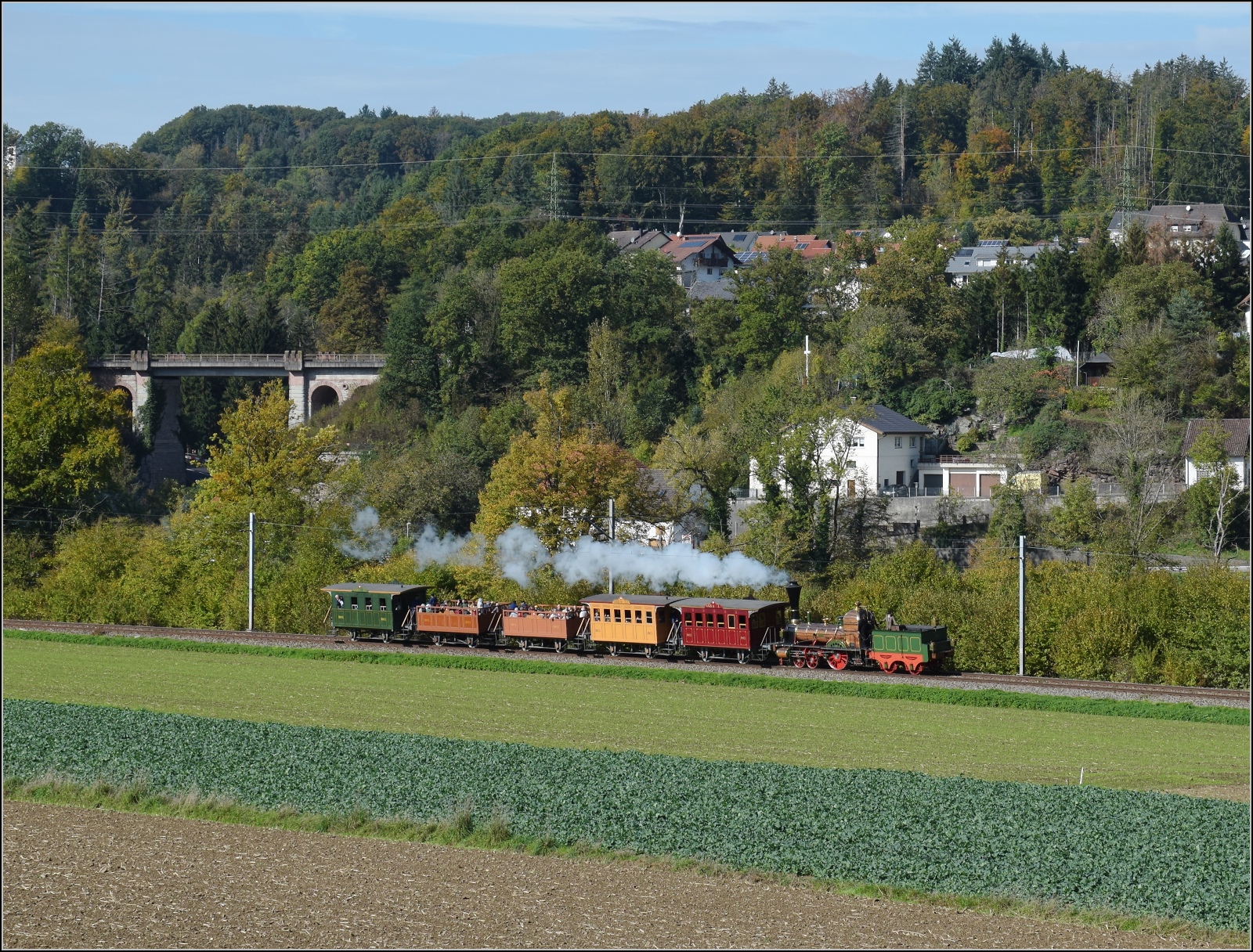 Spanisch-Brötli-Bahn zum 175. Geburtstag.

Etzgen, Oktober 2022.