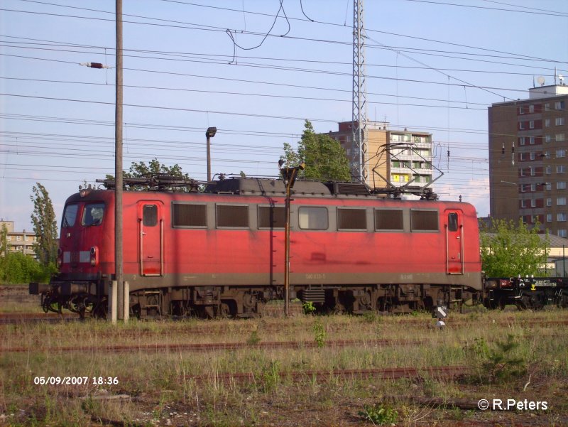 Groaufnahme von 140 833-5 in Eisenhttenstadt. 09.05.07