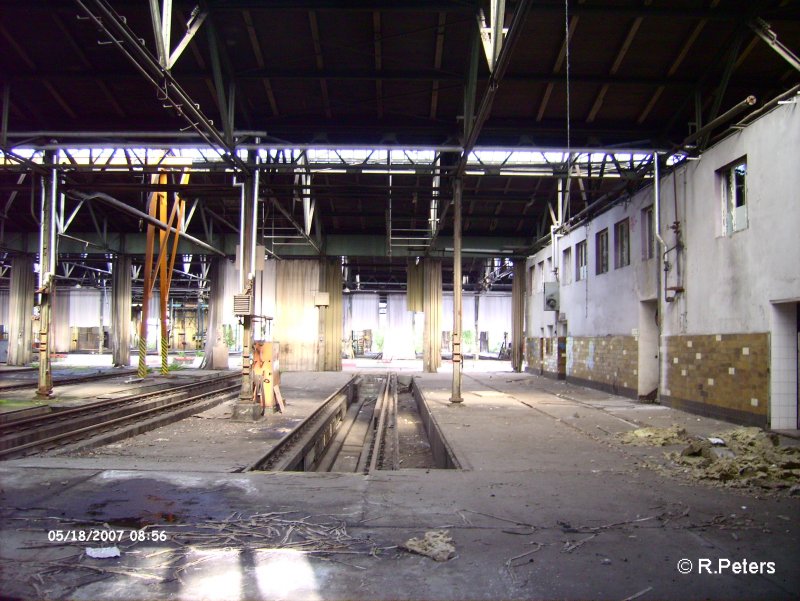 So sieht die Halle von innen aus