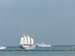 (152'753) - Segelschiff auf dem Lake Michigan am 14.