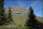 Blick von der Pragelstrasse auf den Mieserenstock. September 2026.
