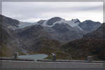 Der Steingletscher sieht verheerend aus. Blick von der Sustenstrasse. September 2026.