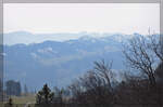 Blick vom Passwang nach Westen.