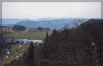 Blick vom Passwang nach Westen.