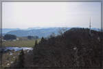 Blick vom Passwang nach Westen.