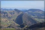 Blick vom Passwang nach Osten.