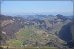 Blick vom Passwang nach Osten.