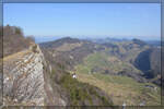 Blick vom Passwang nach Osten.