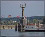Imperia im Sturm. Konstanz, August 2026.