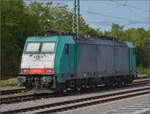 Die belgische 91 88 2 186 210-1 B-ATLU ist in Schifferstadt abgestellt. September 2026.
