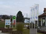 (168'874) - Werbung Blaues Kreuz Brocki Blach am 24.