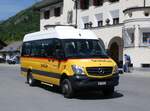 (276'888) - PostAuto Graubnden - GR 69'304/PID 10'194 - Mercedes am 18. Juni 2025 beim Bahnhof Scuol-Tarasp