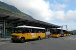 (280'848) - PostAuto Bern - BE 755'377/PID 5683 - Mercedes/Kusters am 1. Oktober 2025 beim Bahnhof Reichenbach