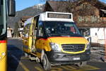 (283'518) - PostAuto Bern - BE 707'972/PID 10'890 - Mercedes (ex K�bli, Gstaad) am 26. Dezember 2025 beim Bahnhof Gstaad
