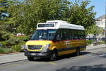 (286'395) - CarPostal Ouest - VD 386'108/PID 10'718 - Mercedes (ex JU 39'182) am 25. April 2026 beim Bahnhof Yverdon