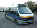 YN03 NCA
2003 Optare Alero
Optare B16F

New to Durham County Council, Durham, England.  Operated on their behalf by Scarlet Band Bus & Coach Limited, West Cornforth, County Durham, England.

Photographed on 25th September 2008 at Hawthorn Services, A19, Seaham, County Durham, England.