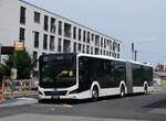 (276'234) - PostAuto Nordschweiz - BL 213'883/PID 12'418 - MAN (ex RVSG Troisdorf/D Nr. 2808) am 3. Juni 2025 beim Bahnhof Aesch
