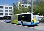 (277'144) - RTB Altsttten - Nr. 6/SG 482'201 - MAN am 20. Juni 2025 beim Bahnhof Sargans