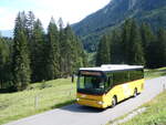 (265'593) - PostAuto Zentralschweiz - Nr. 406/OW 10'006/PID 5538 - Irisbus (ex Nr. 3; ex Dillier, Sarnen Nr. 3) am 13. August 2024 in Rosenlaui, Gletschershlucht