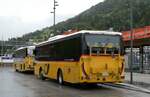 (280'223) - PostAuto Graubnden - GR 54'812/PID 10'067 - Iveco (ex Nr. 29; ex Nr. 24; ex Fontana, Ilanz Nr. 24) am 10. September 2025 beim Bahnhof Ilanz