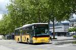 (287'068) - CarPostal Ouest - VD 115'073/PID 10'363 - Iveco am 16. Mai 2026 beim Bahnhof Yverdon