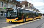 (281'033) - PostAuto Bern - BE 653'384/PID 12'063 - MAN am 5. Oktober 2025 beim Bahnhof Spiez (281'033) - PostAuto Bern - BE 653'384/PID 12'063 - MAN am 5. Oktober 2025 beim Bahnhof Spiez