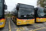 (281'223) - CarPostal Ouest - VD 607'725/PID 10'883 - MAN (ex NE 165'378; ex TMR Martigny) am 11. Oktober 2025 in Yverdon, Garage  