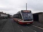 YJ57 XWV is a 2008 Optare Versa, seating 37.